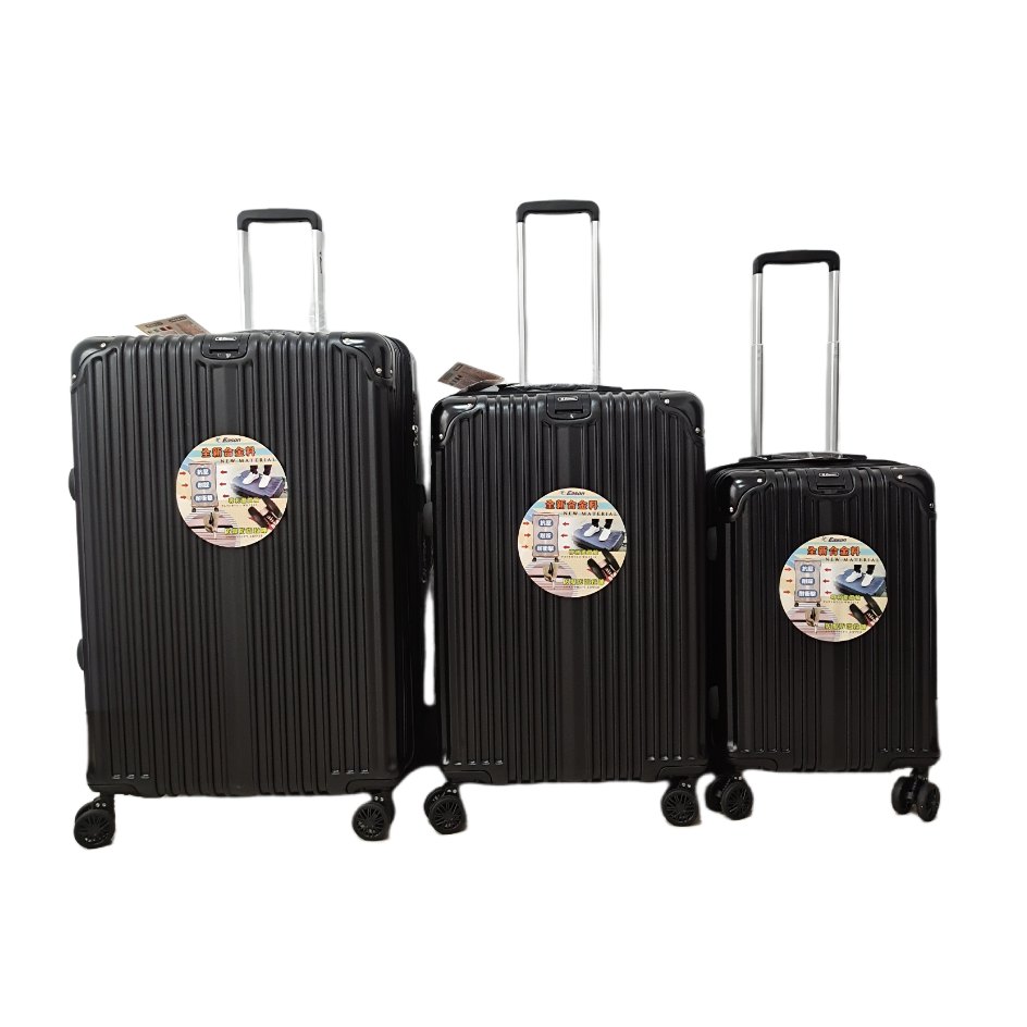 स्वनिर्धारित लोगो एबीएस पीसी ट्रॉली हार्ड शैल यात्रा सामान सूटकेस